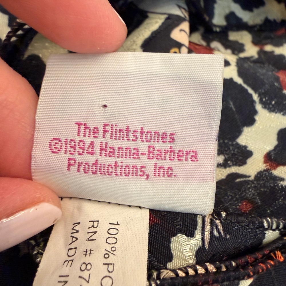 Flintstones Themed Women's Scarf - Picture 3 of 5